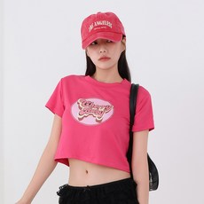 flumina Eolso 女款 Cherry Cherry Baby 半短版彈性T恤
