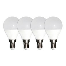 LUMI N Eco Beam LED 迷你氪氣迷你小燈泡 燈具 E14 4W, 燈泡色, 4個