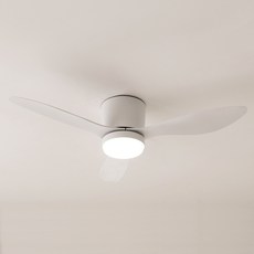 SPiANO Sandy BLDC LED 流線型吊扇 107cm, 白色 + 白色