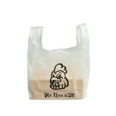 Bongdarinet 炸雞外送 塑膠袋 閉嘴拿 200入, 1個