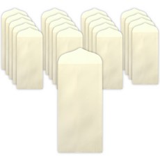 2Youngdesign 經典彩色直式現金信封, 奶油色, 20個