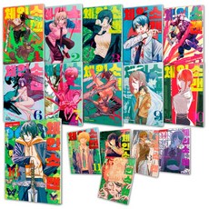 Haksanpub 鶴山文化社 鏈鋸人全16冊組, 電鋸人 第1-16卷套裝