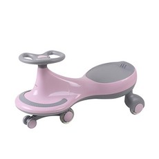 BABLEPUARY 迷你低噪音幼兒平衡扭扭車, 1個, 粉紅色