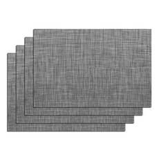 Another M Hotel 防水餐墊4入組, 45*30cm, 現代灰色, 4入