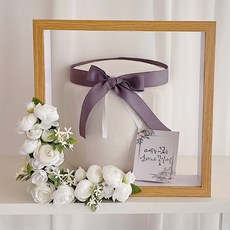 러블리팜 조화 러넌믹스 납골당 꾸미기 모음세트, 화이트(C세트), 1개