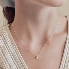 Engbrox 女性用銀色 soir 項鍊