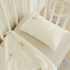 HIYOKO BABY 莫代爾棉 Duralon 雙面枕頭 含枕芯 枕頭套, 羅珊