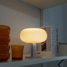 레나에너지 도넛 글레이즈 포터블 램프 무드등, 커스타드 크림