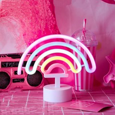 33C 유니콘 레인보우 네온사인 무드등, 01 레인보우