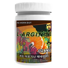 BUFF 精胺酸 Tenacious 運動前補充劑 柳橙口味, 300g, 1個