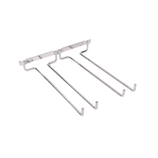 創意倒掛酒杯櫃架 26.5 x 25 x 4cm, 銀, 1個