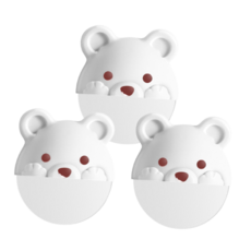 Gomigomi 小熊造型家具防傾倒固定器, 3個