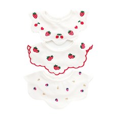 HARAROI 孩童波浪圍兜 3入