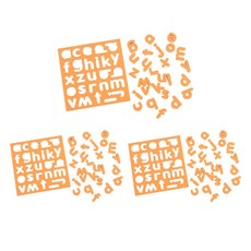 E&O Palette Edu 磁鐵遊戲 英文小寫 橘色, 3個, 26件