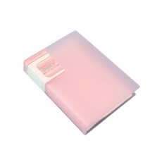코베스트 A5 클리어파일 60매, 핑크, 1개