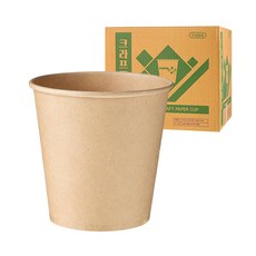 the Joheun Keop 牛皮紙紙杯 185ml, 1箱, 1000個