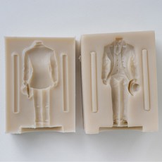 ANGLE THING 紳士品格 燕尾服雙面立體模具, 單一顏色