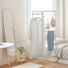 北歐隔板衣架, 白色