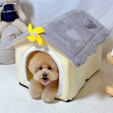 Maa 寵物風車屋頂寵物窩, 1個, 混合色