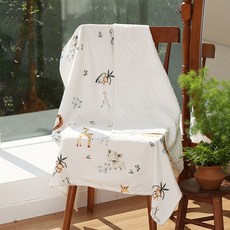 HIYOKO BABY 嬰幼兒柔軟棉質超細纖維棉被, 馬林糖草原