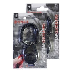 寵物行為訓練答題器, 黑色的, 2個