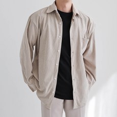 남성용 디스페로 코듀로이 오버핏 셔츠