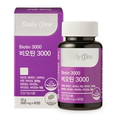 Daily One 生物素補充錠, 30g, 1罐