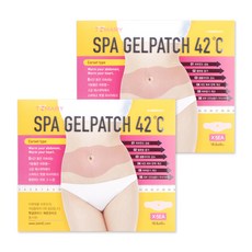 Spagel 貼片 42C 緊身胸衣型腹部貼片, 2個, 5件