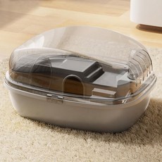 Lanboer 圓弧一體式倉鼠籠, 1個, 灰色