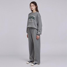 BURU N JUDY 女款 G Essential 刷毛寬鬆版運動上下套裝 BORLSTE01D
