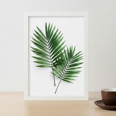 대한 탁상 벽걸이 베이직 인테리어 A4 액자프레임, 1개, 화이트