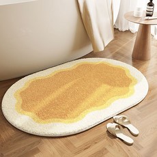 홈플로우 따뜻한 색감 다양한 모양의 거실 현관 러그