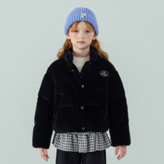 ILoveJ 兒童Prato天鵝絨Solar Ball鋪棉外套