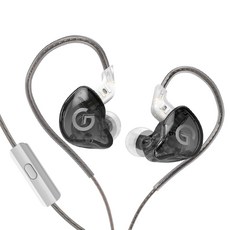 anyclear 動態可拆卸便攜式AUX普通耳機, 黑色, GSTGK-G1