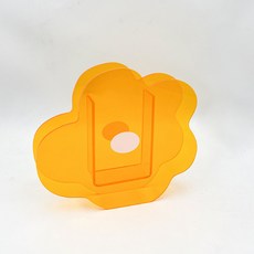 Black Tree 北歐花卉壓克力花瓶, 橘色