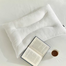 farfe 可水洗羊毛頸椎枕, 白色, 1入