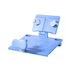 貓太子 黃金12度正姿學習桌板Pro 矯正器燈光款, 靜謐藍, 1個