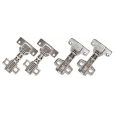 moonju hardware 櫥櫃鉸鏈 標準 2入 + 緩衝 2入 套組, 1組