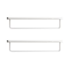 Make Mine 黏貼式牆面內側帽子毛巾拖鞋收納掛架, 單一顏色, 2個