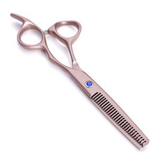 펫트롱 반려동물 입문용 미용 숱가위 16cm, 핑크, 1개