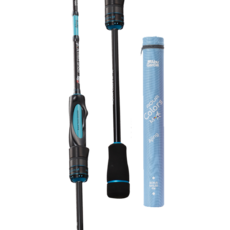 Abu Garcia Aqua Colors行動路亞釣魚竿 ACMJS-664LSS-PM, 混色