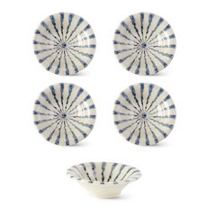 O 椅牽牛花迷你球盤 11cm, 混色, 5個