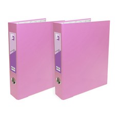 Tucobi Dono D 環活頁夾 3 孔 A4 5cm, 紫色, 2個