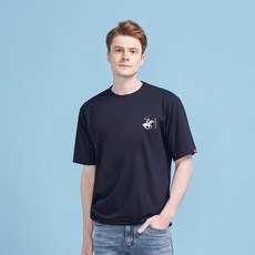 비버리힐스폴로클럽 통기성 미니 체스트 라운드 반팔 티셔츠 CPS9T56