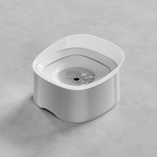 파스텔펫 반려동물 대용량 플로팅 급수기 FREE(19.5 x 19.5 x 12 cm), 그레이, 1개