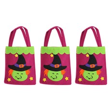 Party09 可愛萬聖節女巫束口袋, 混色, 3個