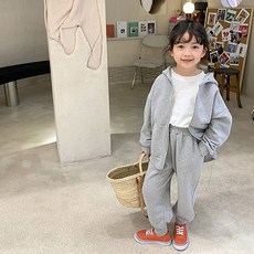 CONTIKIDS 童款連帽拉鍊長袖外套+長褲套裝