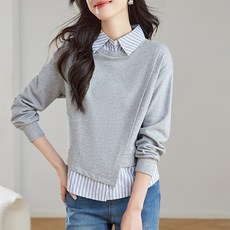 포플러앤씨 여성용 바번 일체형 셔츠 P24WST101725