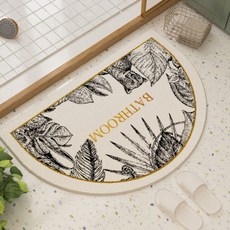 P31 簡約風地墊 40 x 60 cm, J, 1個