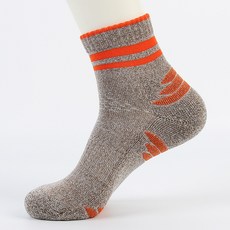 男士運動襪, 橘色(AA1217-1)